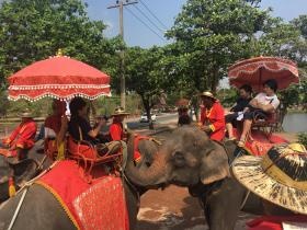 ２０１９年のタイ旅行の写真です！
