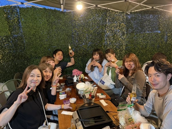 春は、花見！夏はBBQ！仕事もプライベートも充実(*'ω'*)