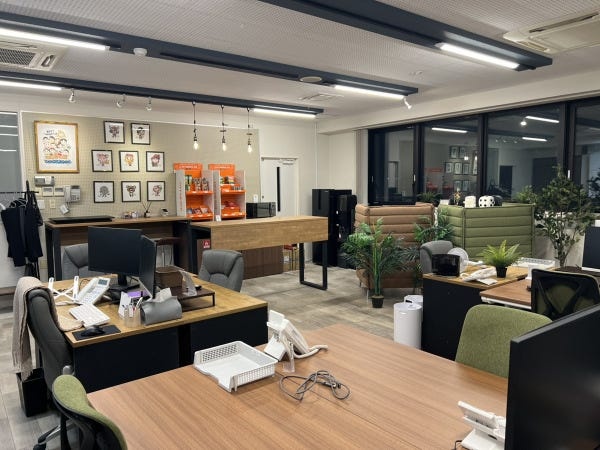 広々としたオフィスになります?