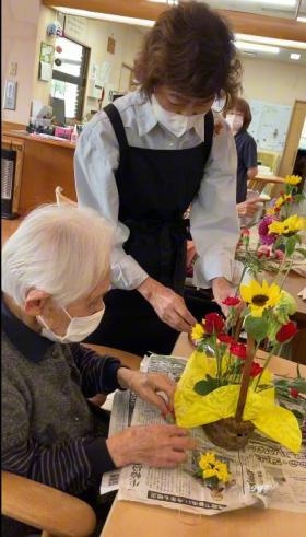 フラワーアレンジメント