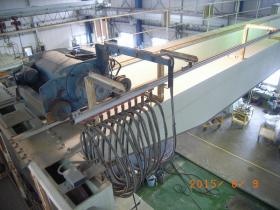 メンテナンスを行うクレーンです