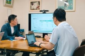 打ち合わせの様子２