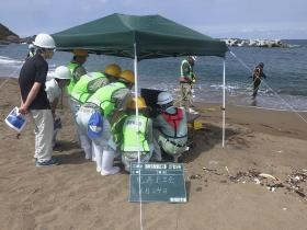高校生を対象とした海洋工事の現場見学会