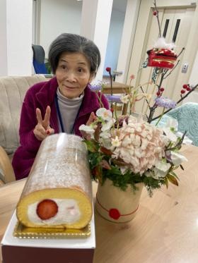 ご入居者のお誕生日♪