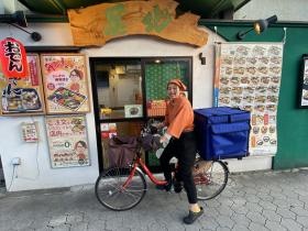 阿倍野店 配達風景