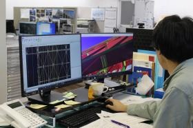 生産設計課の仕事風景