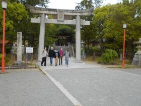 生活介護、香椎宮にドライブ。