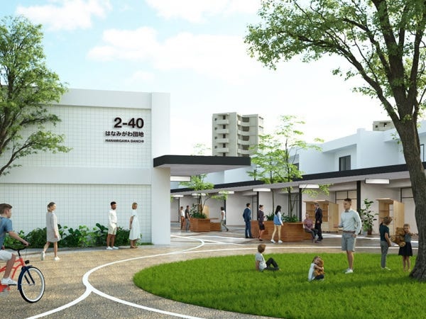 URさんと良品計画（無印良品）さんのコラボで生まれ変わる商店街の中にオープンするお店です