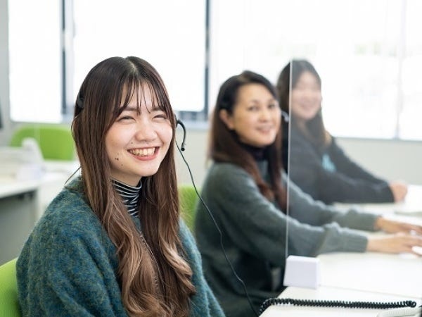 一緒に働く仲間がしっかりサポートします！