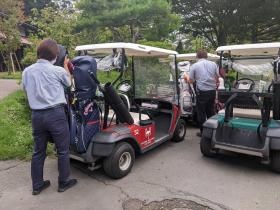 ゴルフコーススタッフ仕事風景２