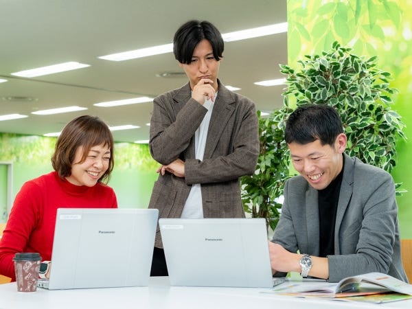 【定着率97％以上】社員1人ひとりの働きがい、働きやすさを大切にしていることもあり、1年間の定着率は97％以上です。