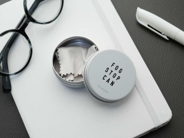 当社自慢のオリジナル商品「フォグストップ缶」。お客様からのニーズが長く続いており、高い評価を頂いています。