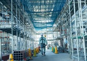 足場のチェック