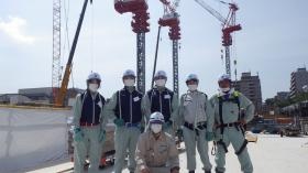 現場見学～集合写真