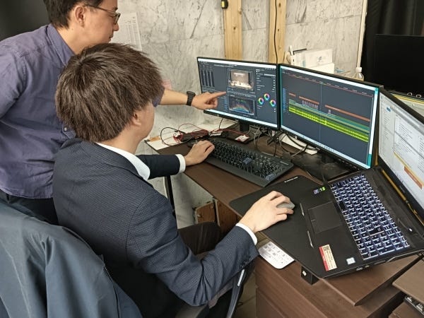 イベントの記録映像や放映素材も自社で完結できるのが当社の強み！映像に興味があるかたも大歓迎！未経験でも丁寧にレクチャーします。
