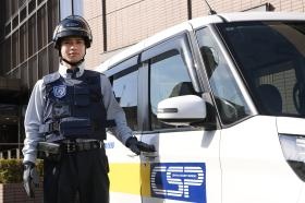 【パトロール員】防刃チョッキ・ウエアブルカメラ装着です