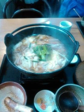 現場昼食（渋川お切込み