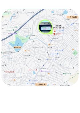 マップ（いずみ訪問看護ステーションの位置）