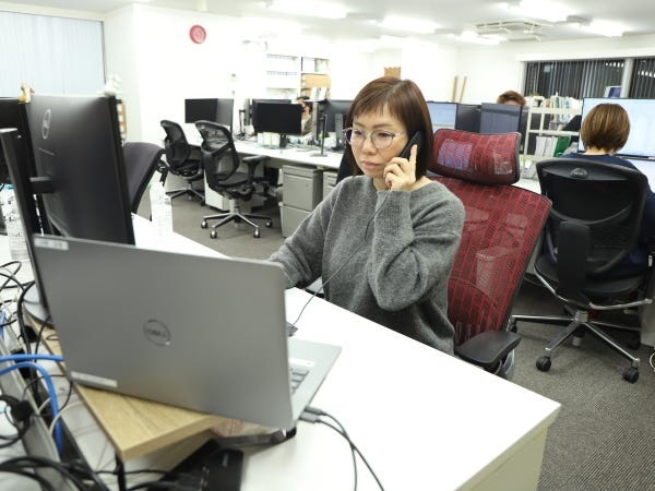 あなたと一緒に働くメンバーです。経験豊富なスタッフがしっかりサポートします！