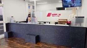 岡山駅東口営業所カウンター