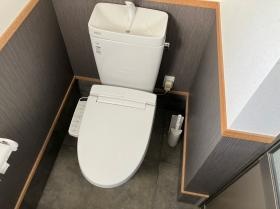 男性用女性用別にトイレがあります