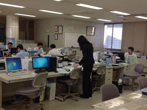 お仕事風景です。未経験者さん経験者さんともに大歓迎！少しずつ慣れていけばOKです◎