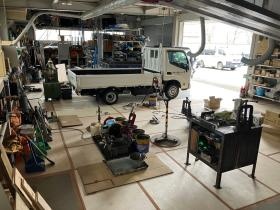 野々市営業所 加工場・倉庫