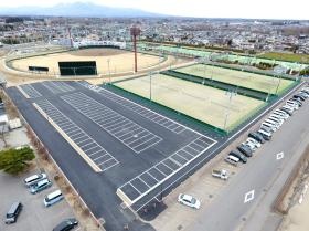 当社施工物件「くろいそ運動場野球場・第３テニスコート」