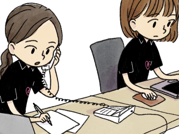 在宅医療を導入するための窓口として、調整業務を行います。