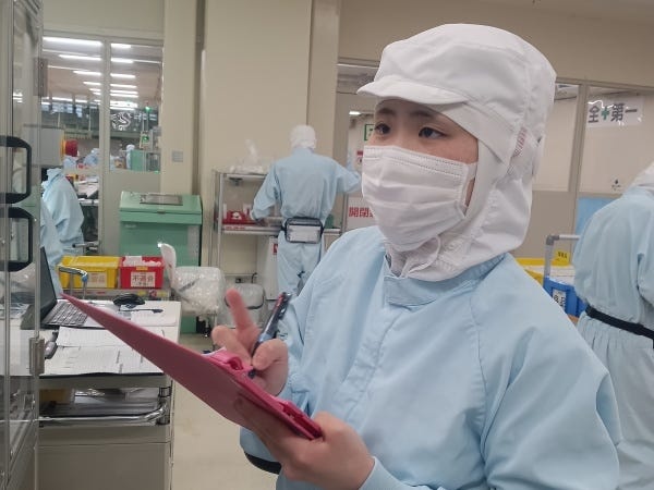 最高品質の製品をお客様に届ける為、一本一本丁寧にチェックします！
