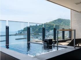 客室からの景色（客室露天風呂）