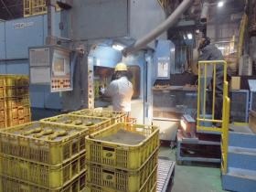 鋳造工場・中子オペレーション