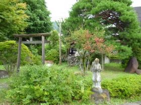 本社事業所の自然豊かな風景・イロハモミジの紅葉が素敵です。