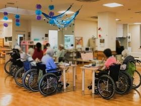 入所者様にじっくりと寄り添ったケアをしています