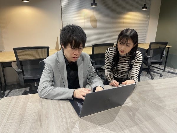 社員・インターン生で協力して、挑戦や成長をしていきたいです！
