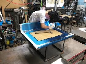 溶接作業です。