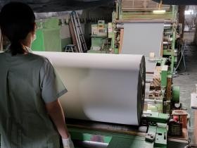 製造ラインー巻き取り