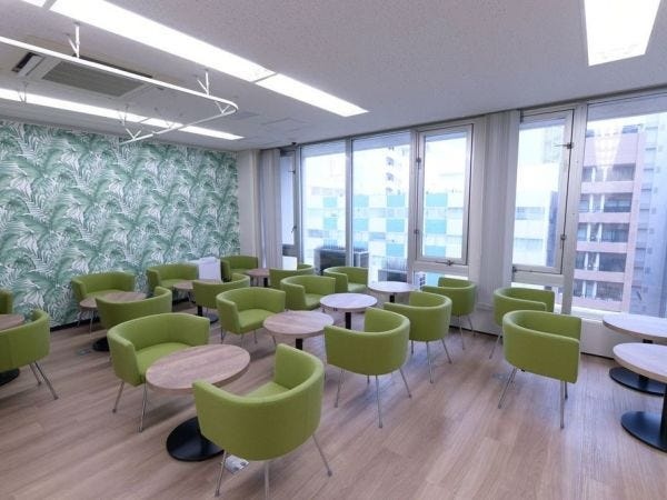 勤務頂くオフィスの休憩室です