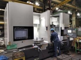 機械加工 立型ＣＮＣ旋盤