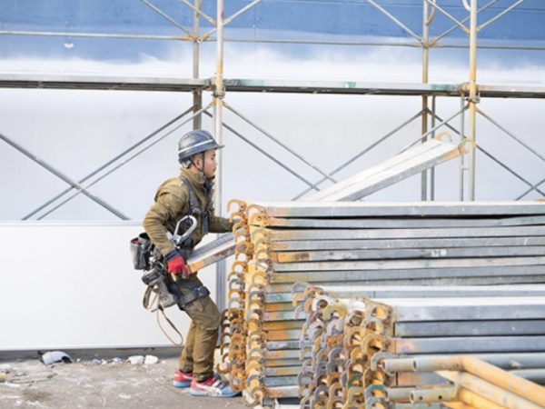 足場工事作業員