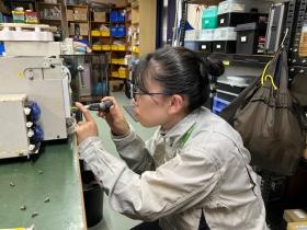 フィールドエンジニア 作業風景