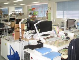 訪問看護ステーション事務所内風