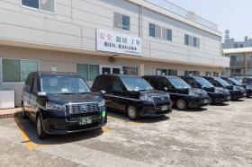 全車ジャパンタクシー導入済みです！
