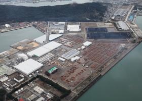 日向工場上空写真