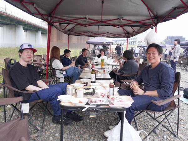 秋には毎年BBQを開催！