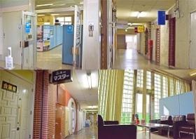 本社ビル内 以前は飲食店があり、映画ロケにも使われました。