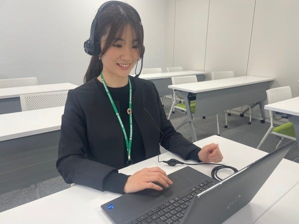 ALTの面接はSkypeを利用。OAスキルも身につきます！