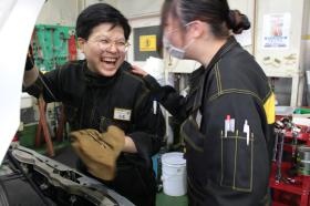 整備士希望の女性が増えてます♪