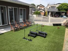 開放的な庭のある サニーガーデン土原