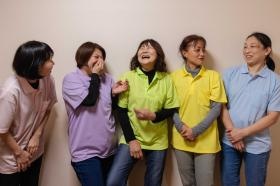 ヘルパー会議では研修等も行いサービスの不安解消に努めています